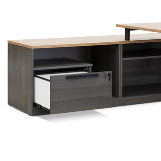 Luca Desk Black Natural