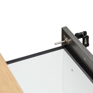 Luca Desk Black Natural