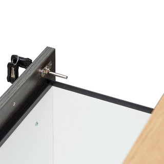 Logan Desk Black Natural