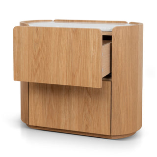 Leo Side Table Natural Oak