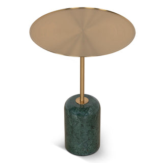Heidi Side Table Gold Green