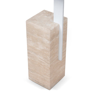 Jasper Side Table White Natural