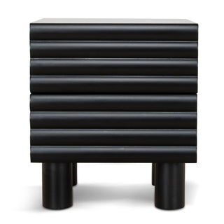 Carlton Side Table Black Red