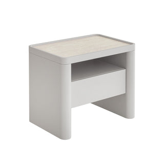 Ivy Side Table Grey Red