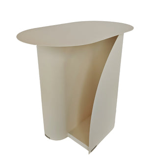 Carlton Side Table White Ivory