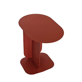 Maya Side Table Red Burgundy