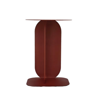 Maya Side Table Red Burgundy
