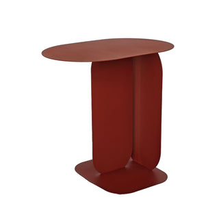 Maya Side Table Red Burgundy