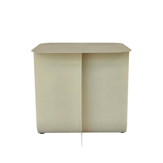 Cairns Side Table White Ivory