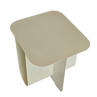 Cairns Side Table White Ivory