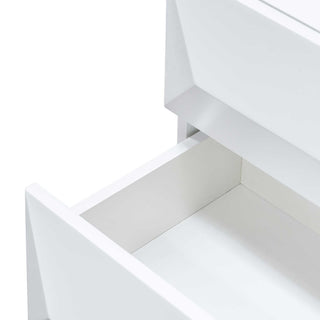 Hawthorn Side Table White Gold Natural Red