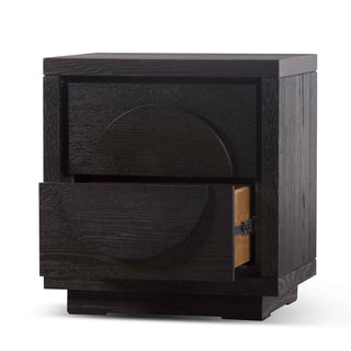 Eliza Side Table Black Red