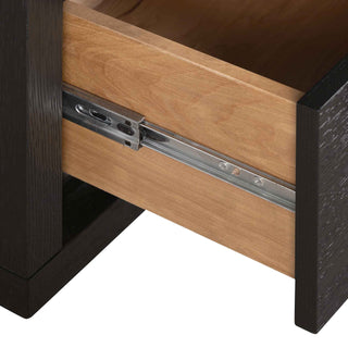 Eliza Side Table Black Red