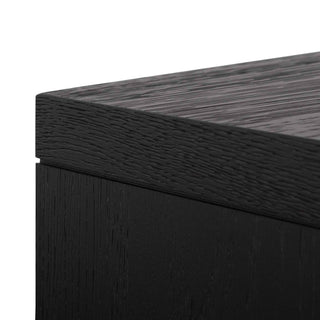 Eliza Side Table Black Red