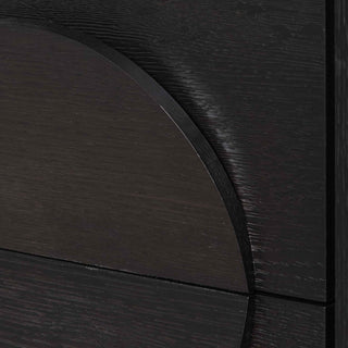 Eliza Side Table Black Red