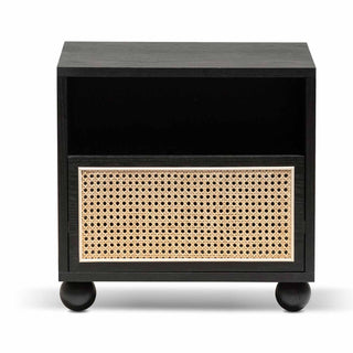 Henry Side Table Black Tan