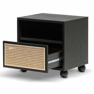 Henry Side Table Black Tan