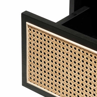 Henry Side Table Black Tan