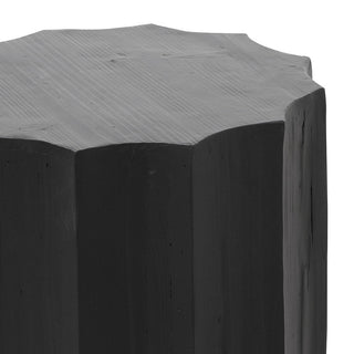 Brighton Side Table Black Tan