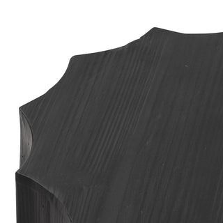 Brighton Side Table Black Tan