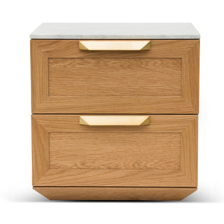 Manly Side Table Natural Tan