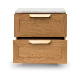 Manly Side Table Natural Tan