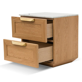 Manly Side Table Natural Tan