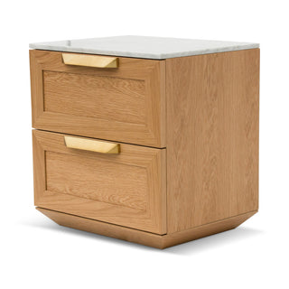 Manly Side Table Natural Tan