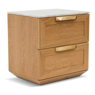 Manly Side Table Natural Tan