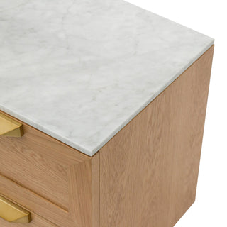 Manly Side Table Natural Tan