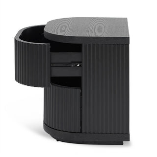 Cairns Side Table Black Blue