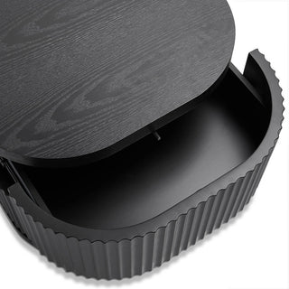 Cairns Side Table Black Blue