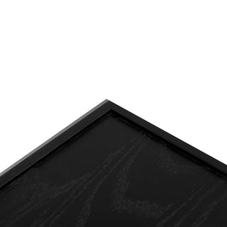 Xavier Side Table Black Tan