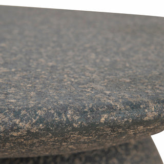 Skye Side Table Charcoal Red