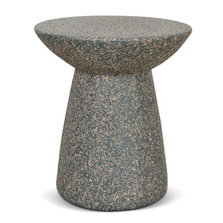 Skye Side Table Charcoal Red