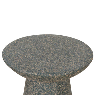 Skye Side Table Charcoal Red