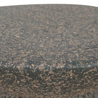 Skye Side Table Charcoal Red