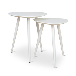 Hazel Side Table White