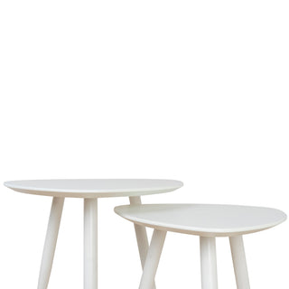 Hazel Side Table White
