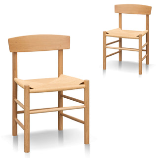 Lara Dining Chair Natural Tan