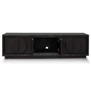 Connor TV Unit Black Red