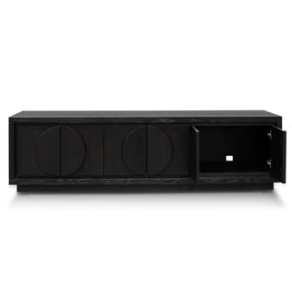 Connor TV Unit Black Red