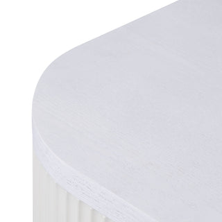 Poppy TV Unit White Natural