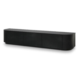 Noah TV Unit Black Natural Oak