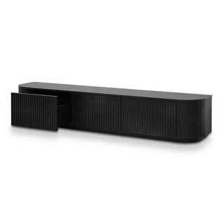 Noah TV Unit Black Natural Oak
