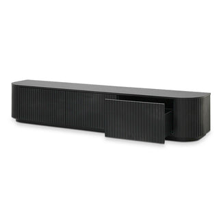 Noah TV Unit Black Natural Oak