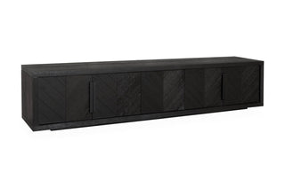 Leo TV Unit Black Red