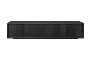 Leo TV Unit Black Red