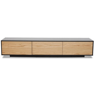 Torquay TV Unit Black Natural