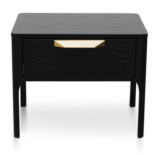 Nina Side Table Black Brass